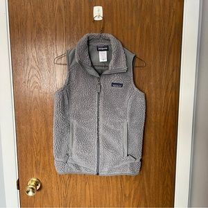 Grey Sherpa fleece Patagonia vest